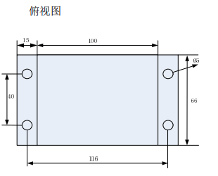 俯视图